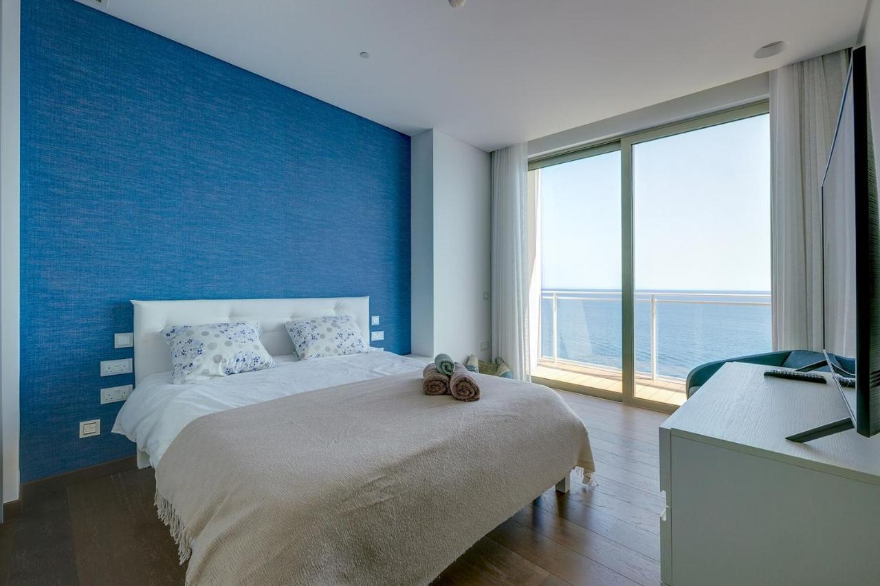 Super Luxury Apartment In Tigne Point, Amazing Sea Views Sliema Bagian luar foto