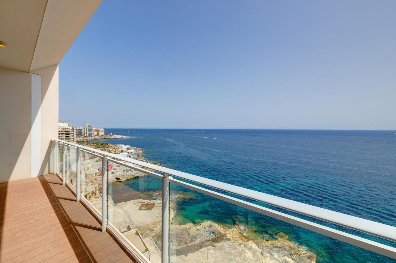 Super Luxury Apartment In Tigne Point, Amazing Sea Views Sliema Bagian luar foto