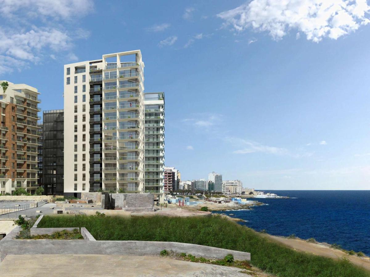 Super Luxury Apartment In Tigne Point, Amazing Sea Views Sliema Bagian luar foto